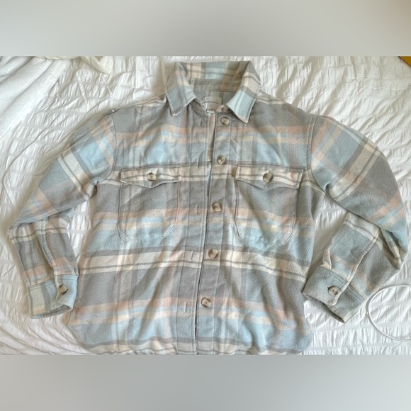 american eagle flannel jacket - Picture 1 of 3